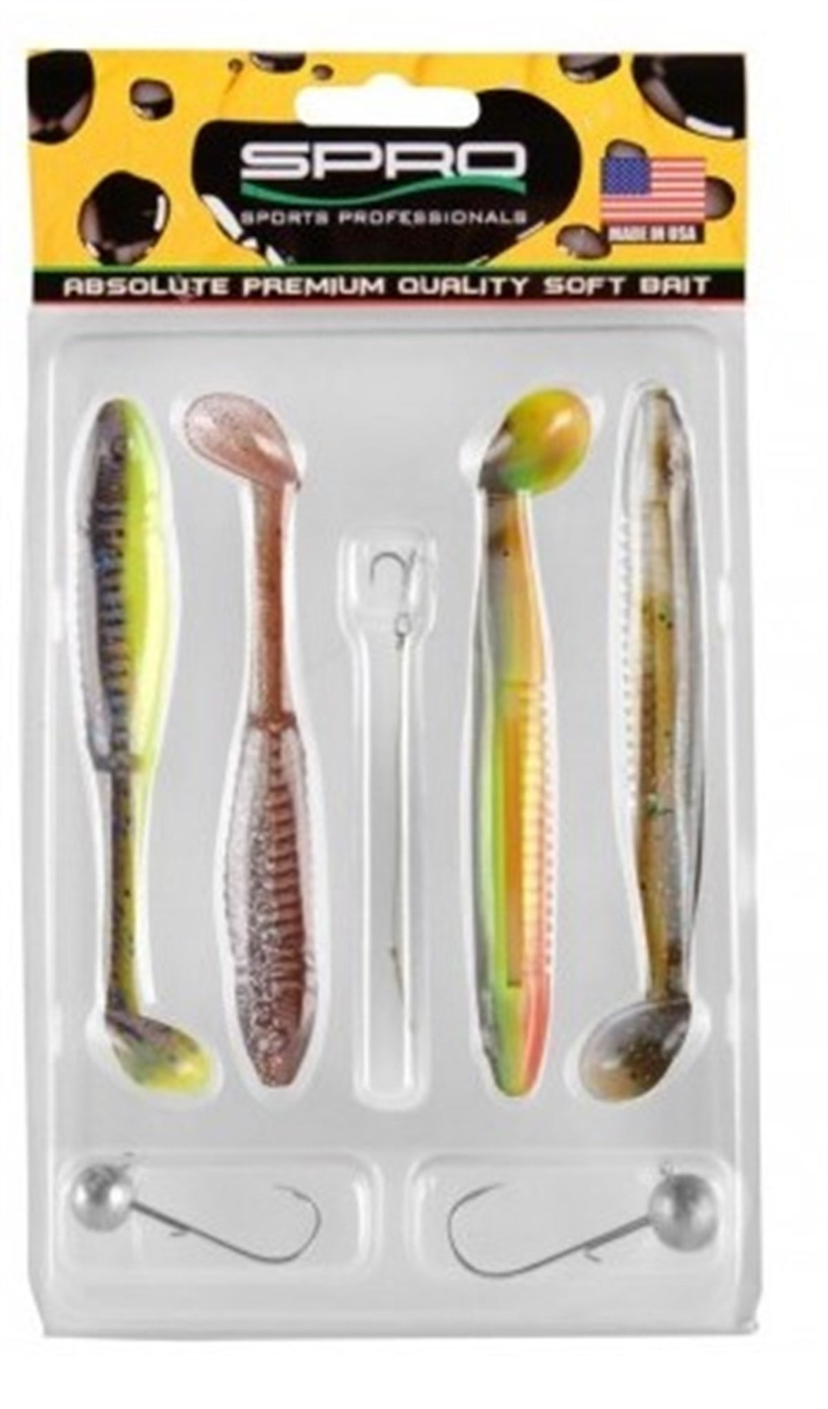 Spro Ready 4 Fish Kit 11cm Silikon Yem Set