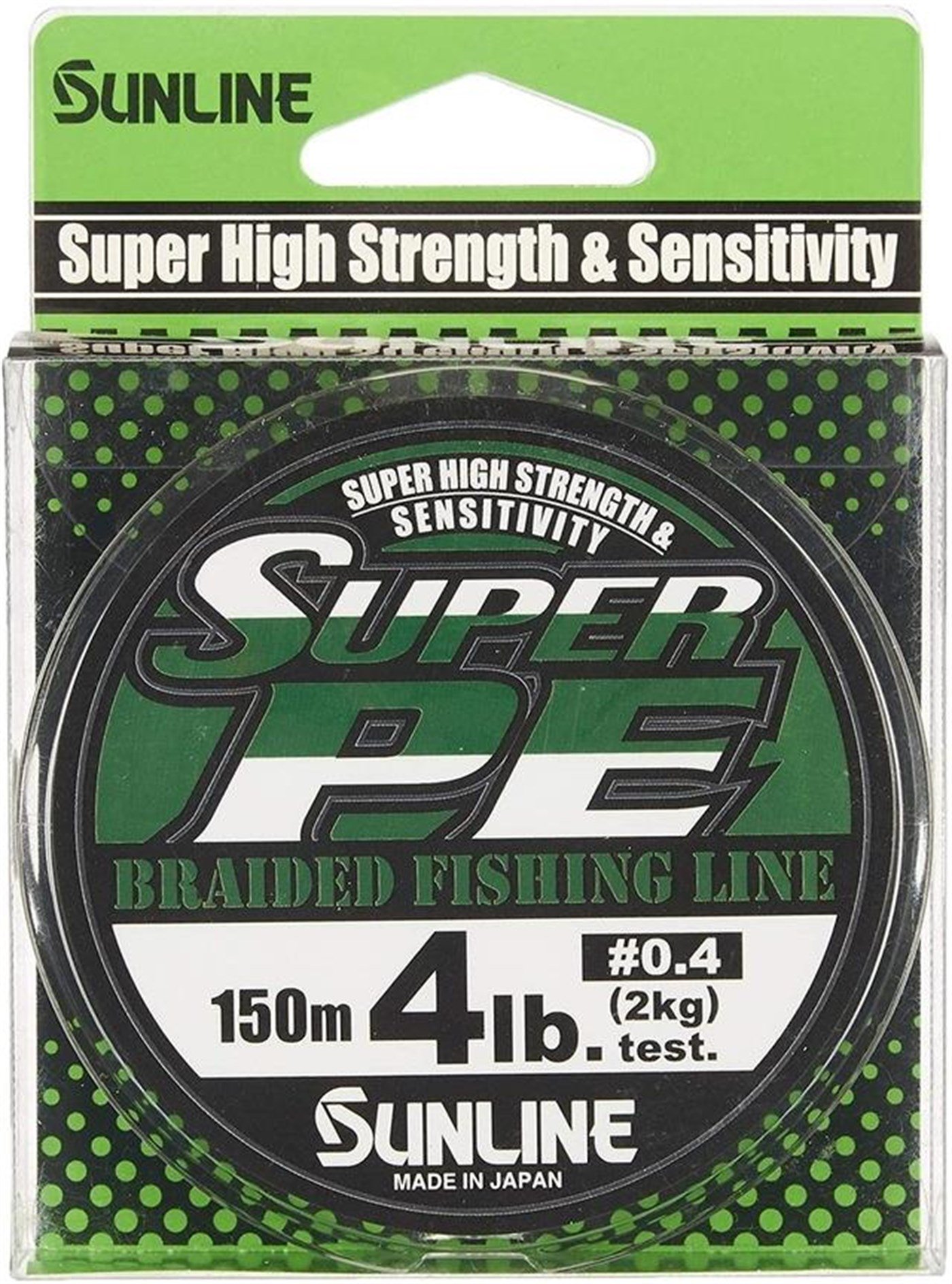 Sunline Super Pe Dark Green Misina 150 Mt