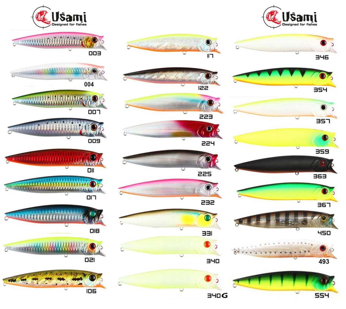Usami Combo Pop 120F 18.5 Gr 702
