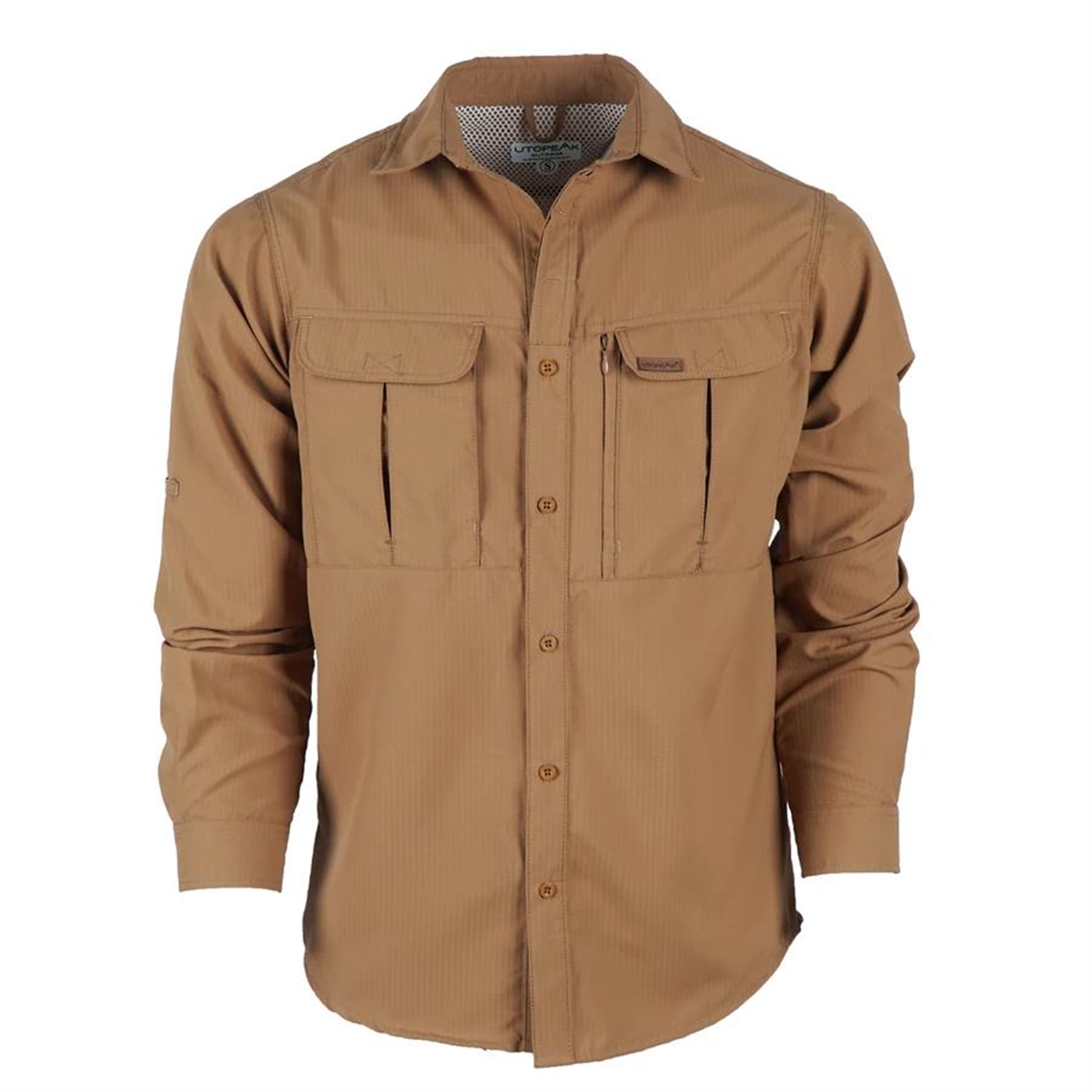 Utopeak Smart Outdoor Erkek Gömlek Camel