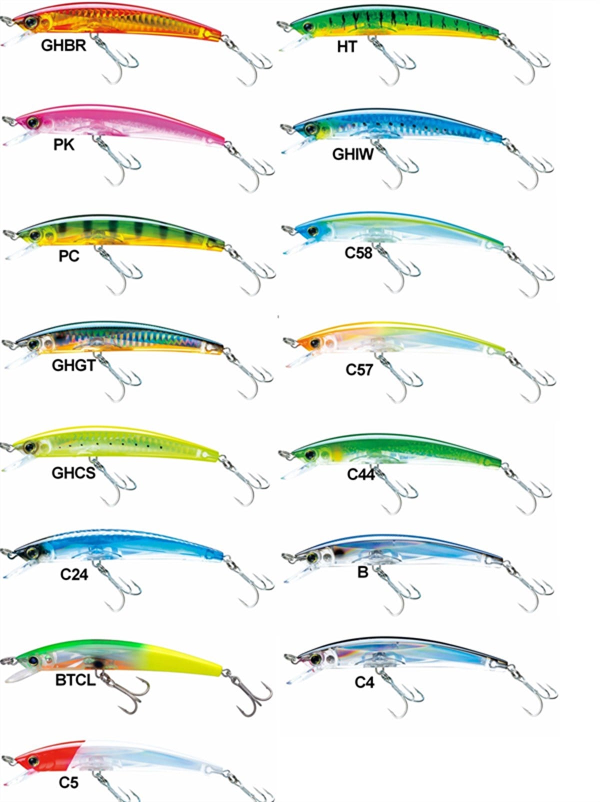 Yozuri Crystal 3D Minnow Floating Sahte Balığı 100mm