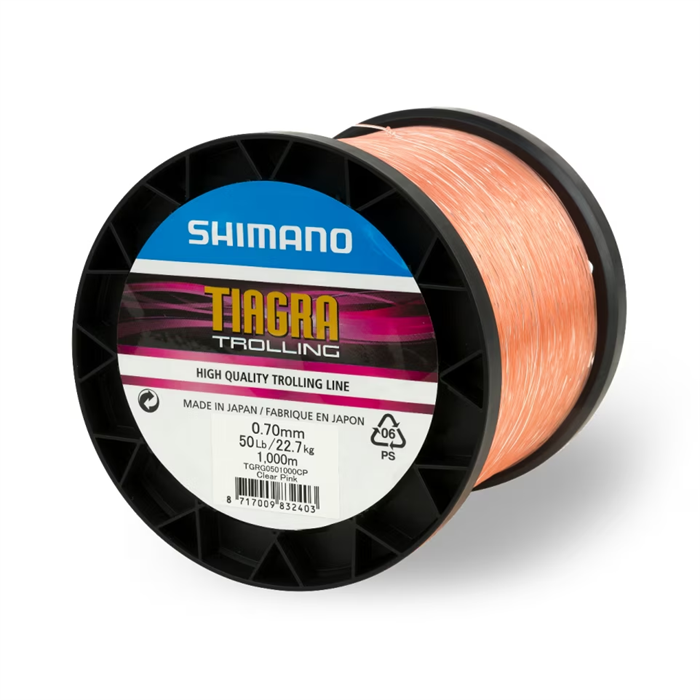 Shimano Tiagra Hyper Trolling 1000m 0.90mm 80lb Şeffaf Pembe Misina