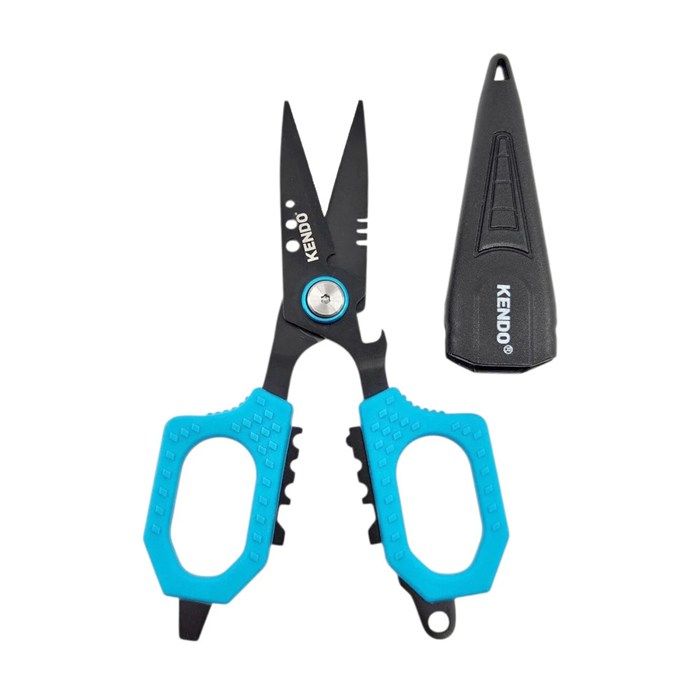 Kendo Multi-Function Braid Scissors W/Sheath Makas
