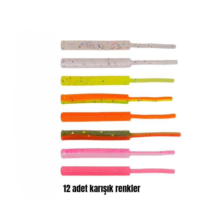 Effe Baby Worm 5.2cm LRF Silikon Yem