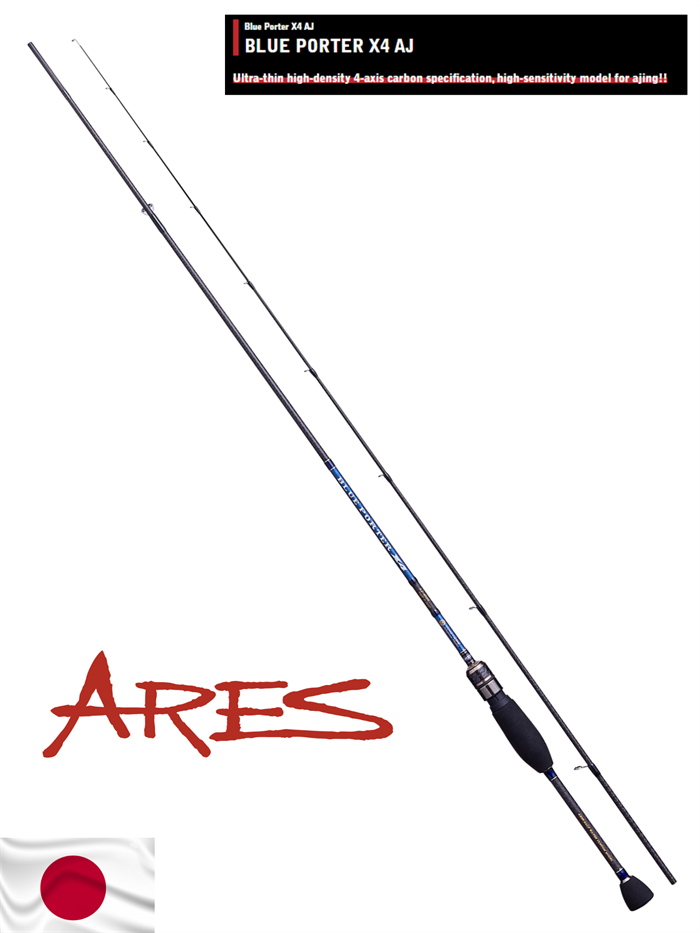 Ares Blue Porter X4 AJ-S - 6.3 - 190cm 55g 0.3-5g
