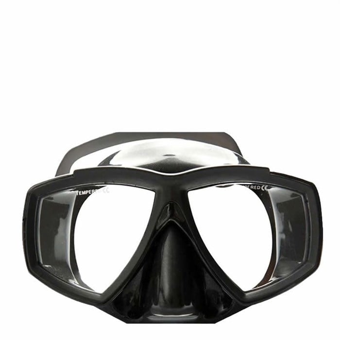 Apnea Seagull Silikon Maske Siyah