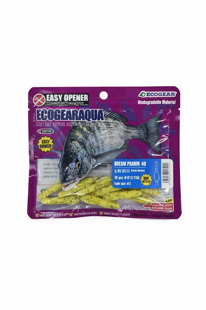 Ecogear Aqua Bream Prawn 40 LRF Silikon Yem