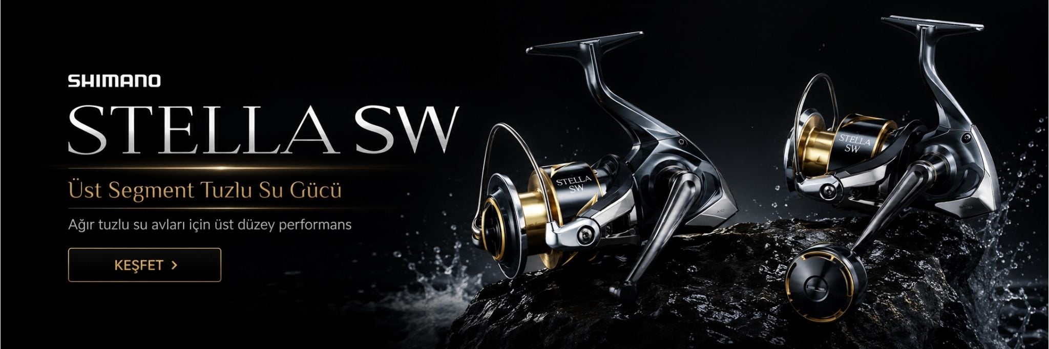 Shimano Stella SW tuzlu su olta makineleri