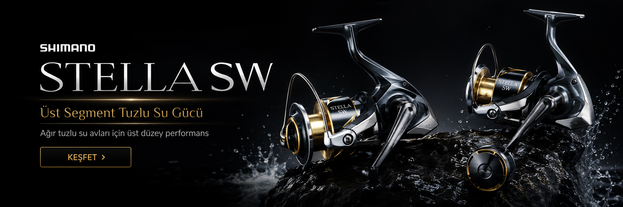 Shimano Stella SW tuzlu su olta makineleri