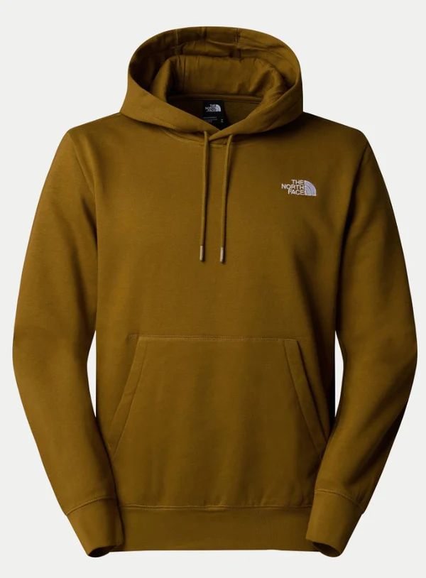 The North Face Essential Relaxed Hood Erkek Sweatshirt Moss Green