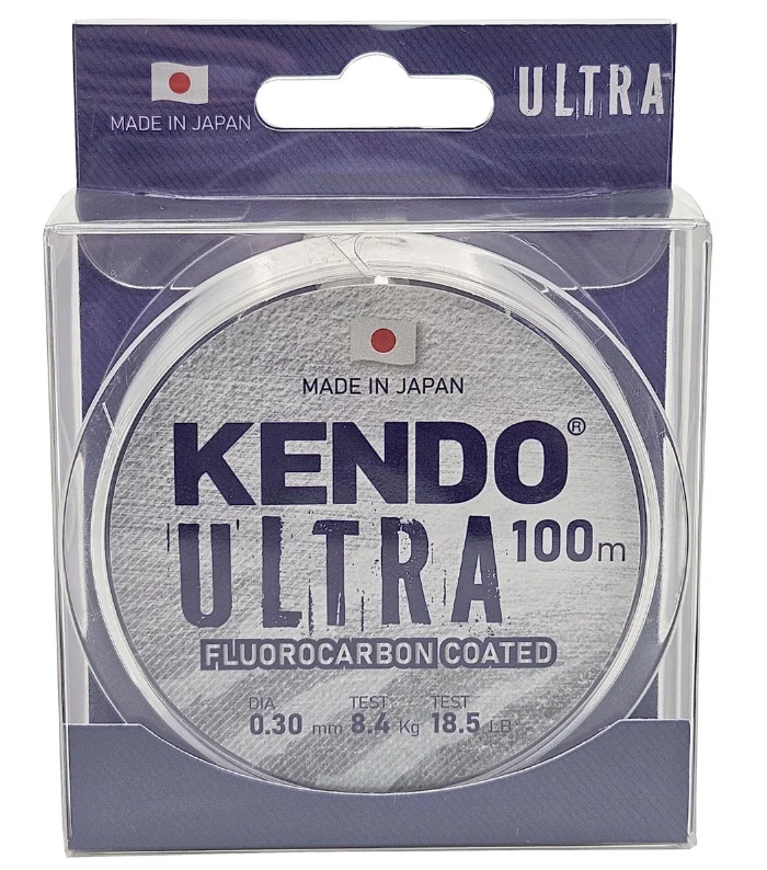 Kendo Ultra Fluorocarbon Coated 100m White Misina