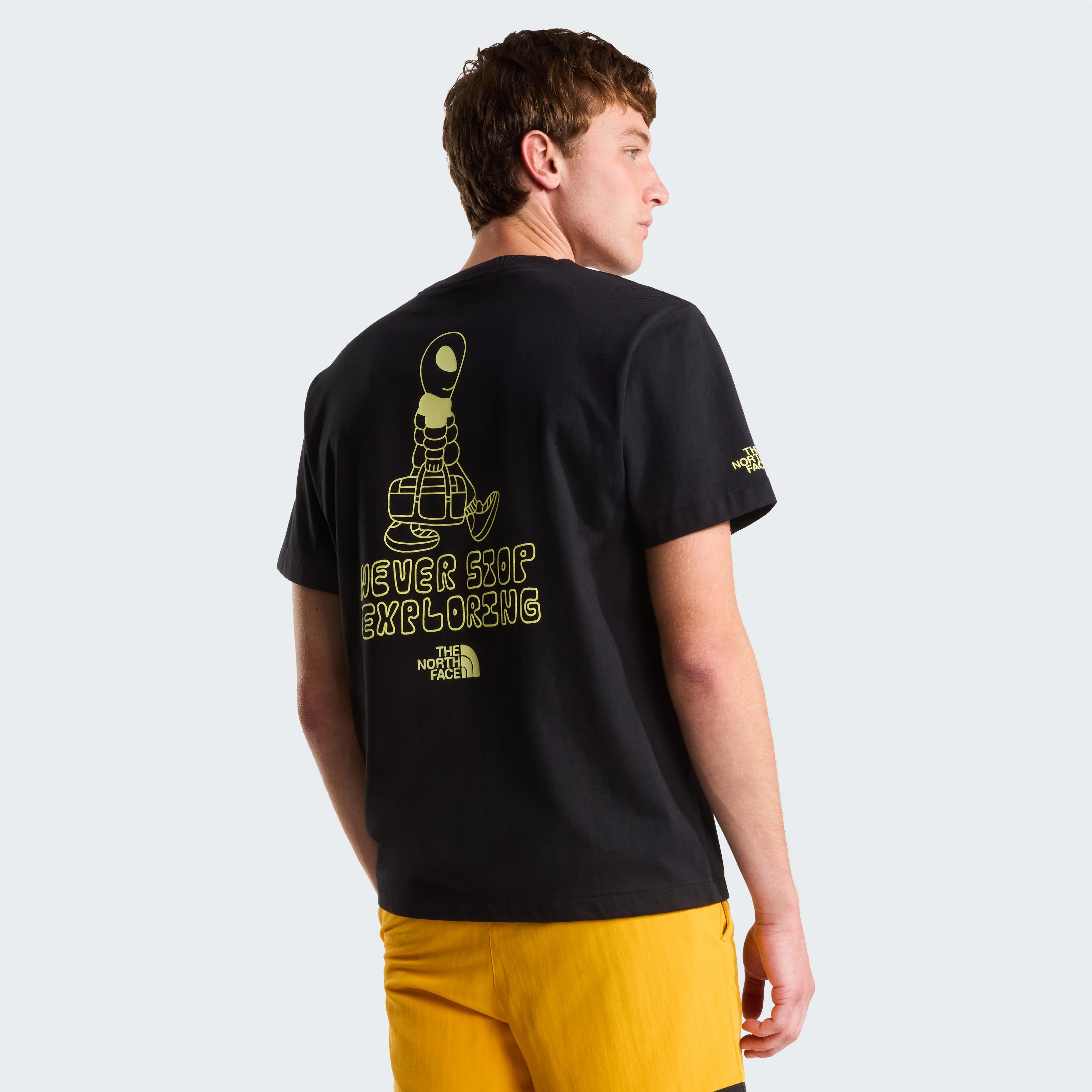 The North Face Alien Relaxed Erkek Tişört Siyah