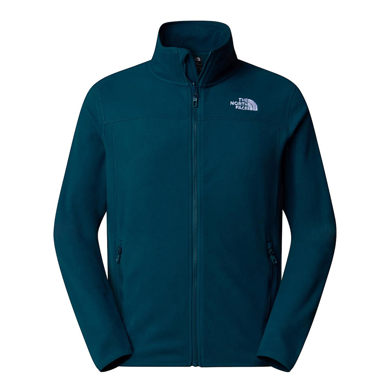 The North Face 100 Glacier Tam Boy Fermuar Erkek Polar Midnight Petrol