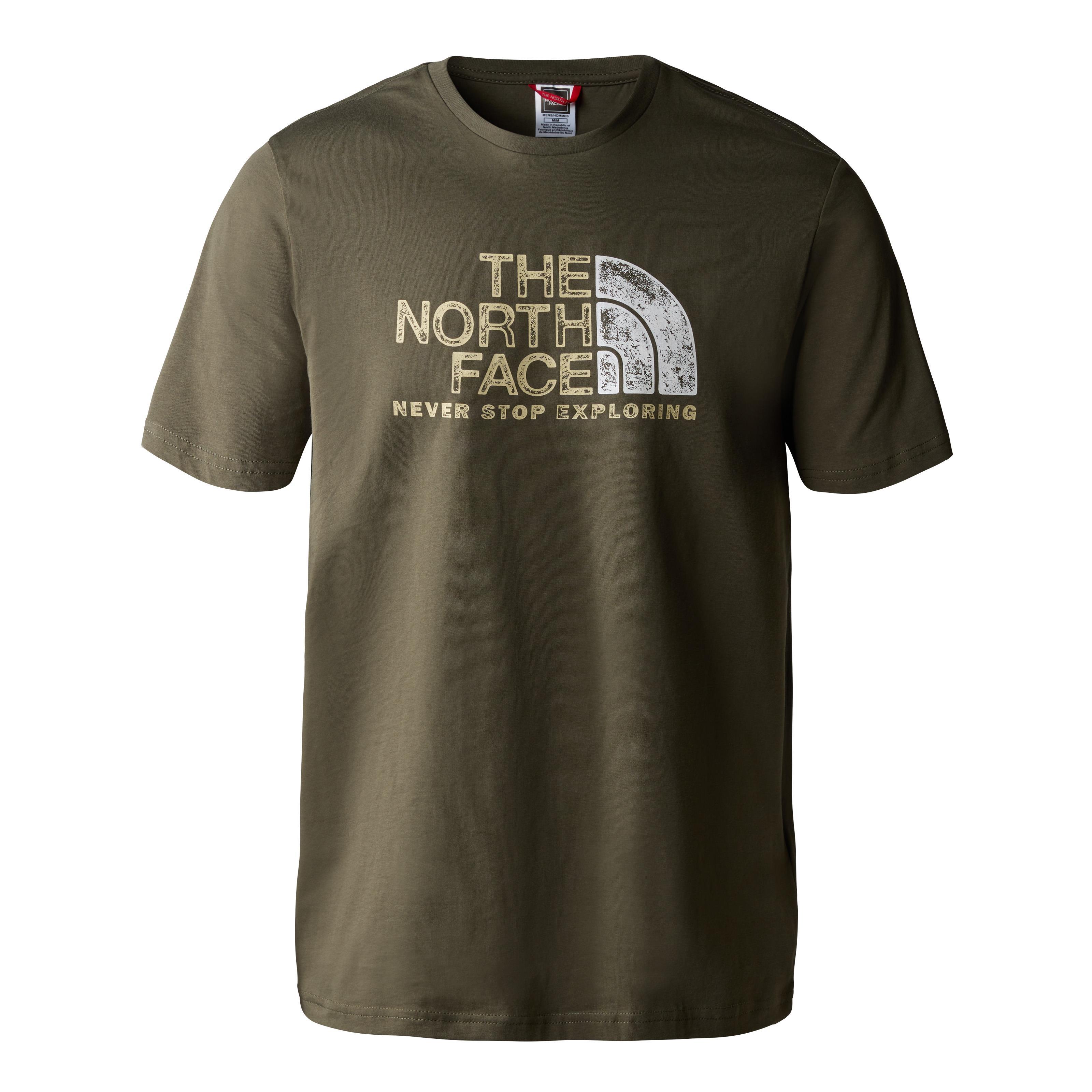 The North Face Rust 2 Erkek Tişört New Taupe Green