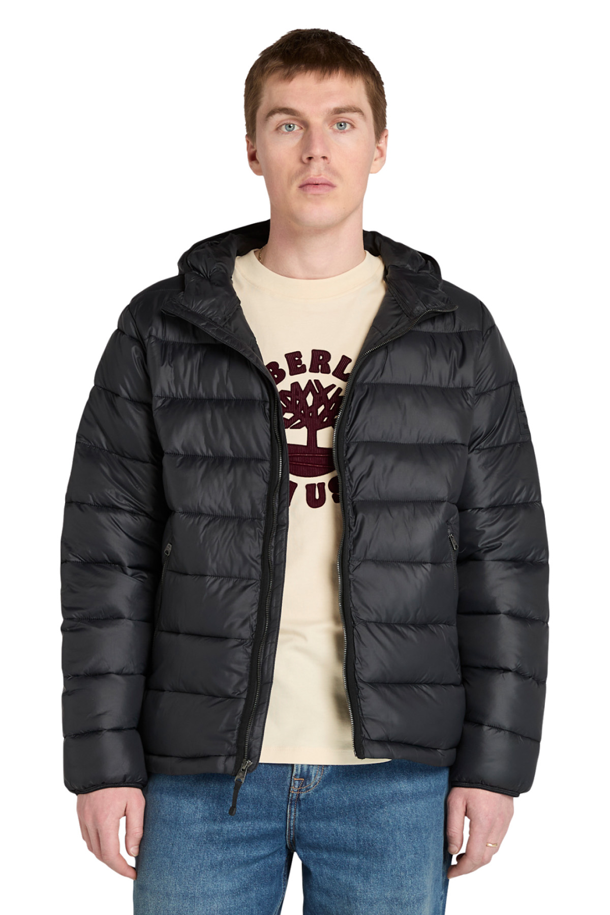 Timberland Garfield Erkek Şişme Mont Siyah