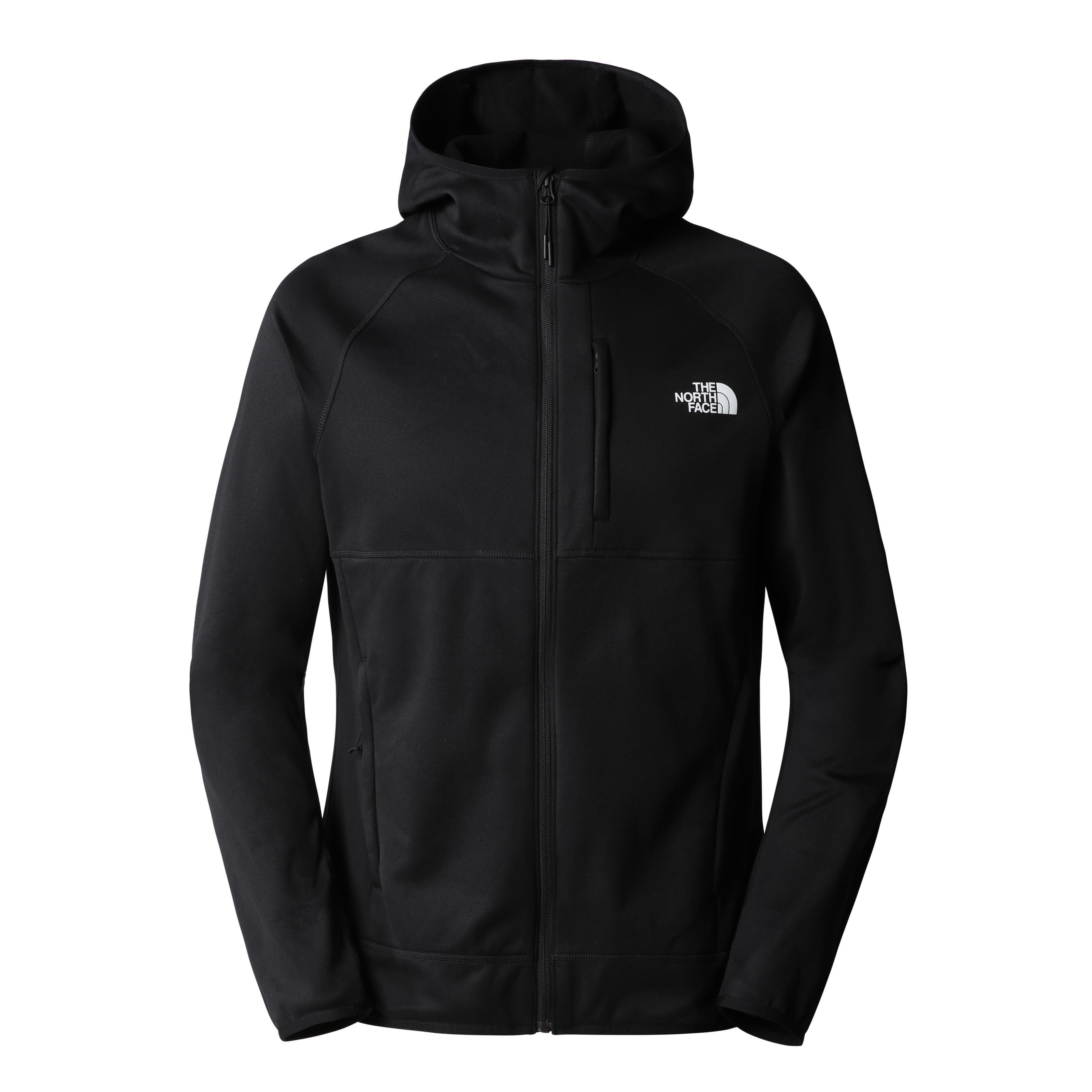 The North Face Canyonlands Kapüşonlu Polar Erkek Ceket Siyah