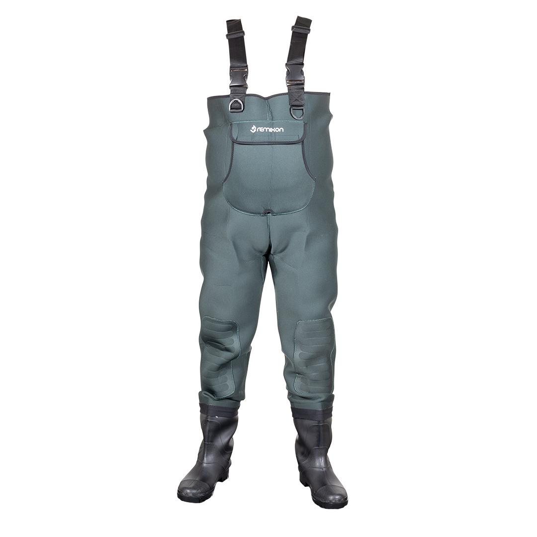 Remixon 4.5mm Neopren Yeşil PVC Bot Tulum Çizme