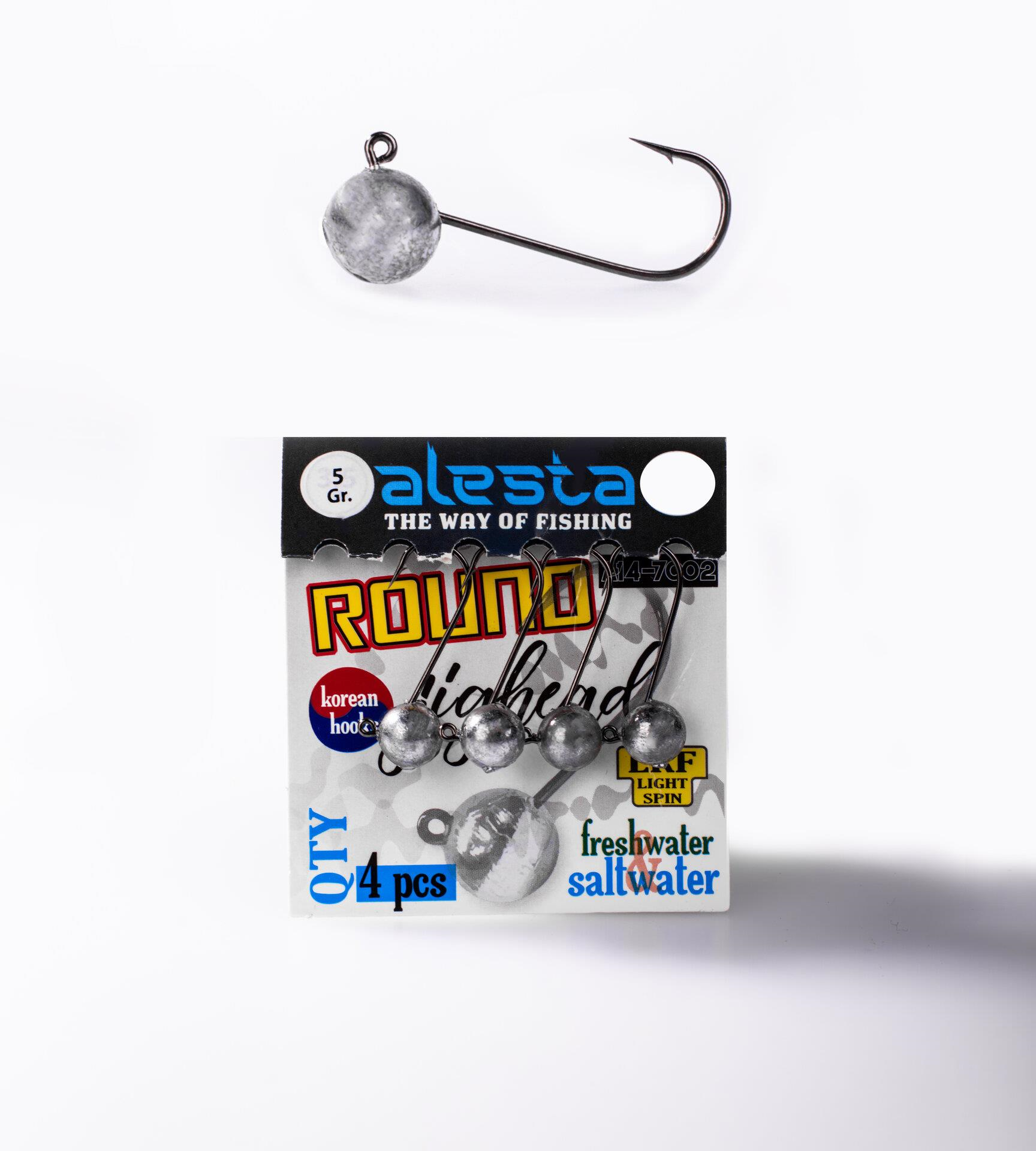 Alesta Round Jighead Ham 4P
