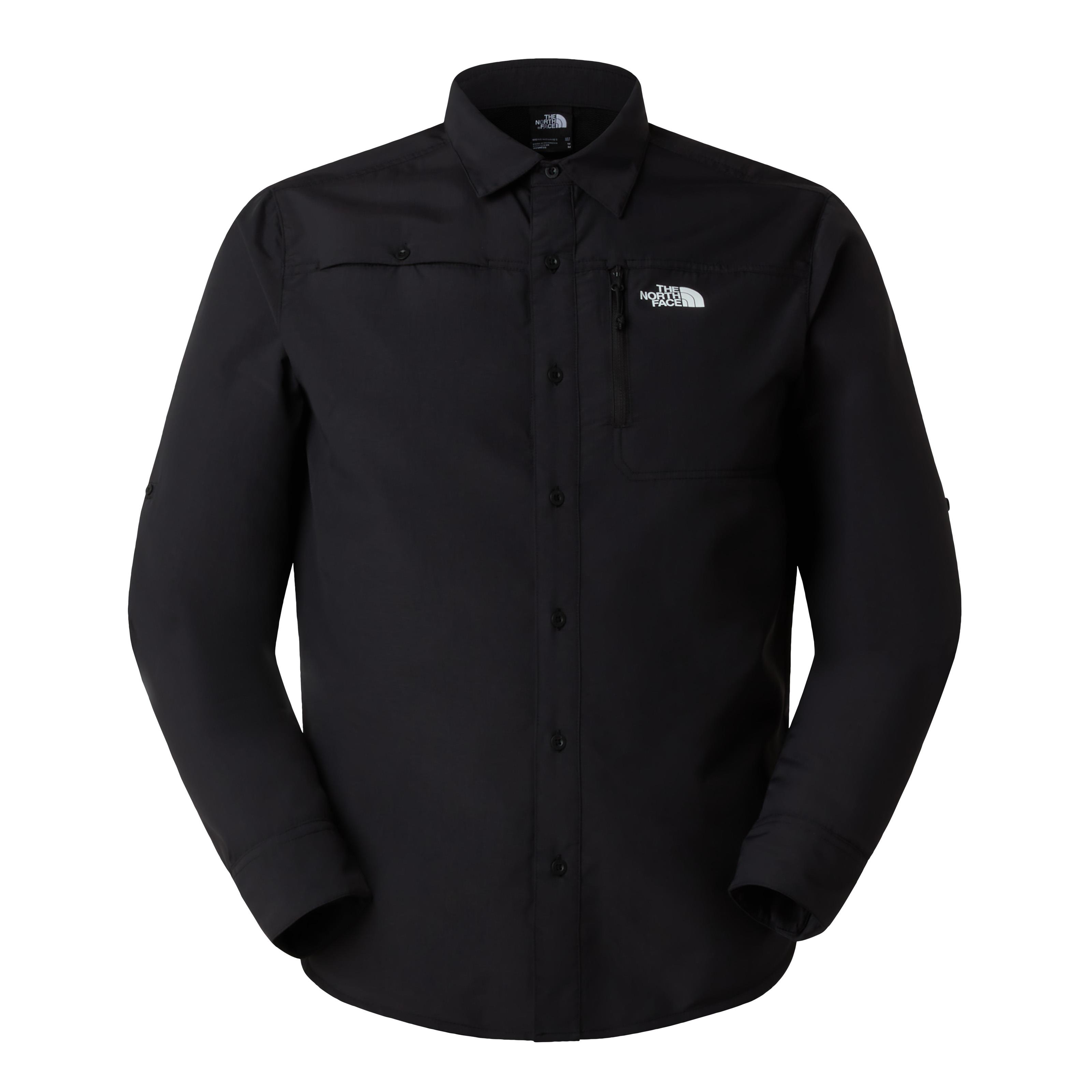 The North Face Sequoia L/S Erkek Gömlek Siyah