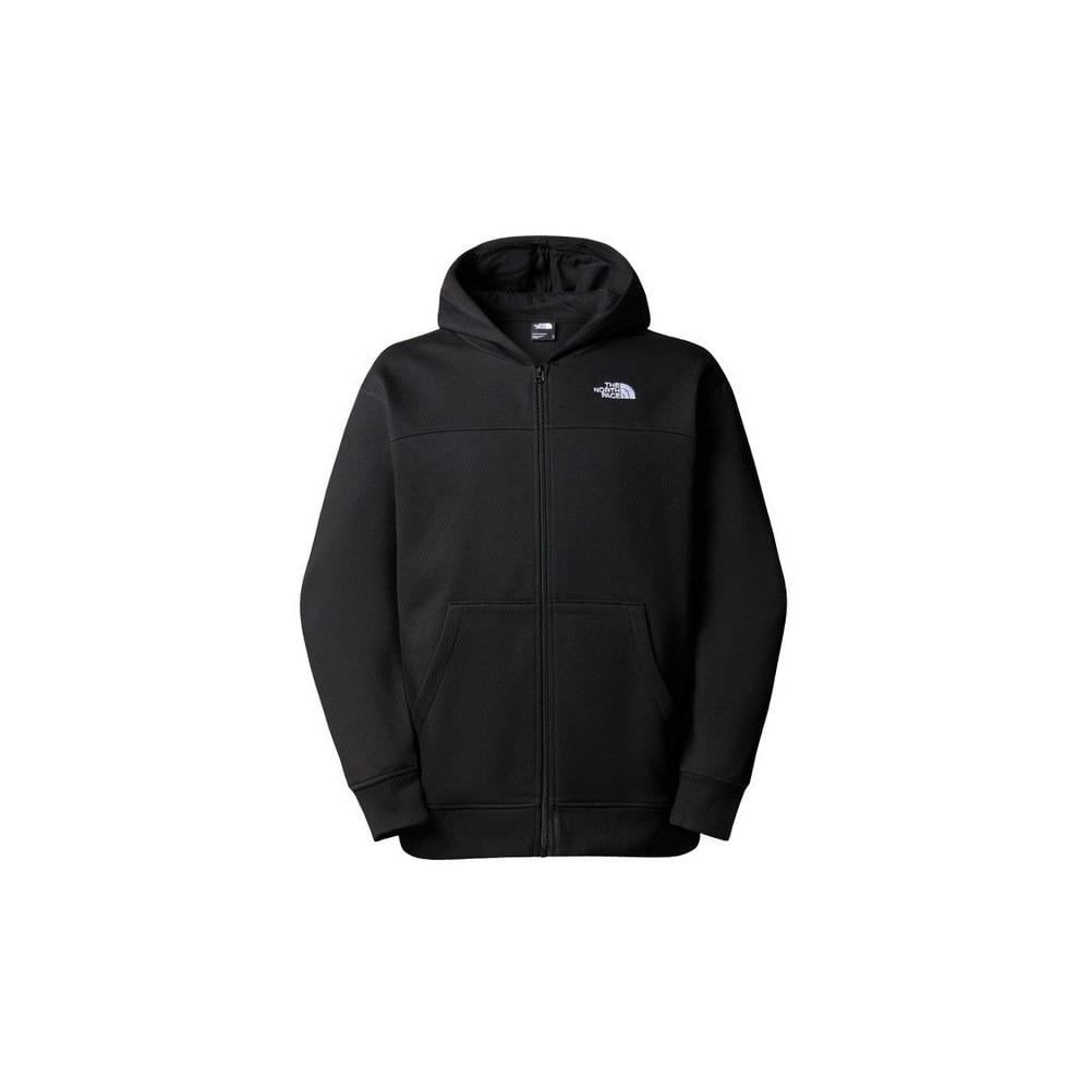 The North Face Essential FZ Hoodie Erkek Sweatshirt Siyah