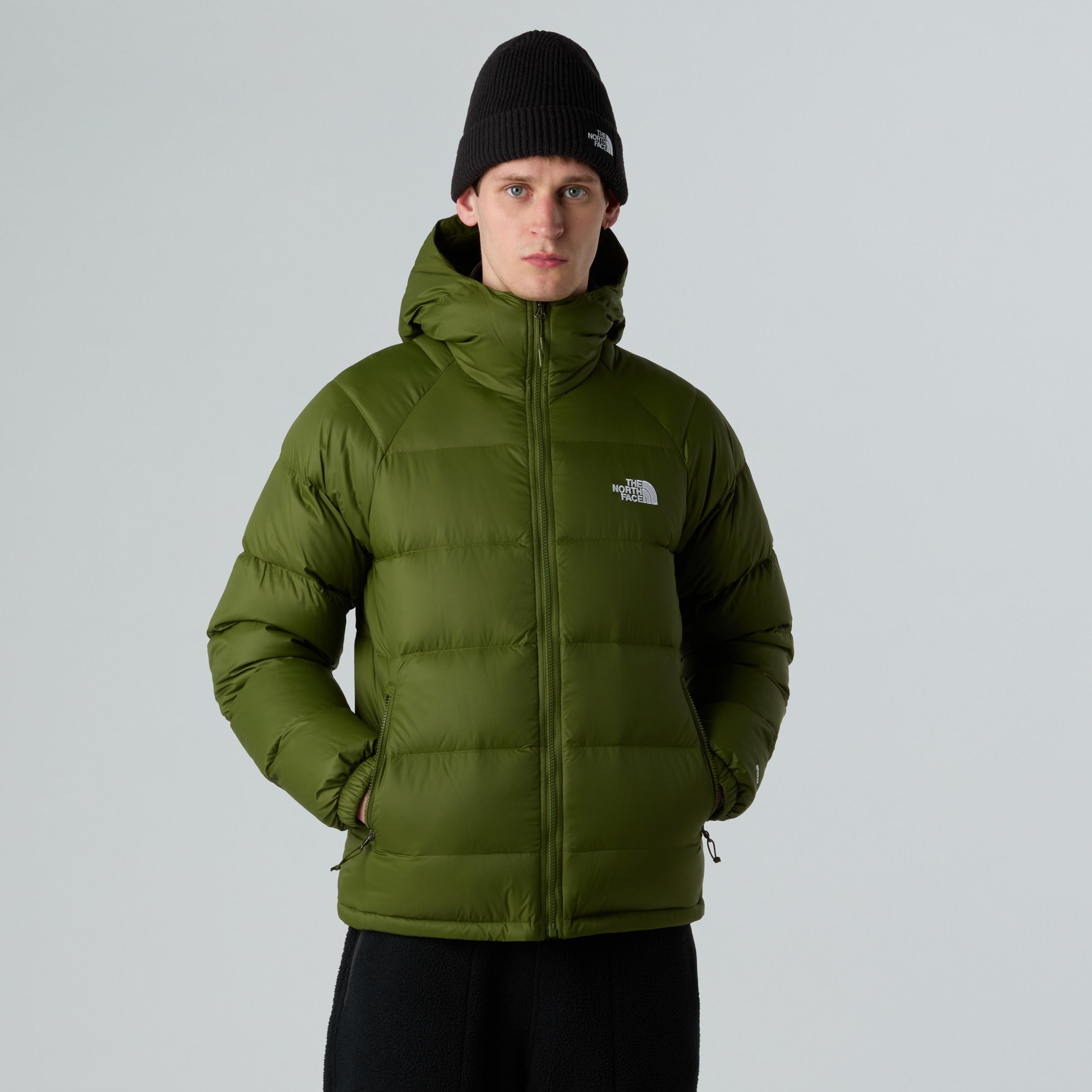 The North Face Hydrenalite Erkek Kapüşonlu Kaz Tüyü Mont Yeşil