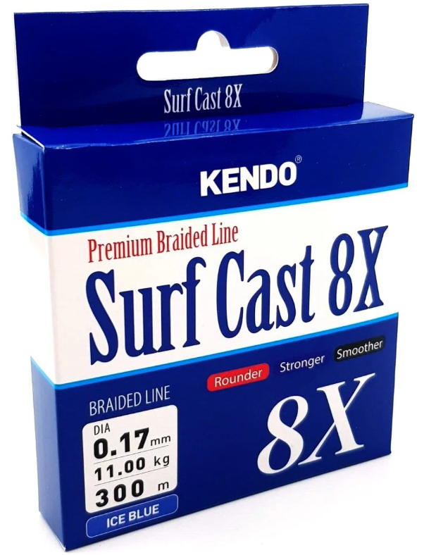 Kendo Surf Cast 8X Fighting 300 mt Örgü İp ICE BLUE