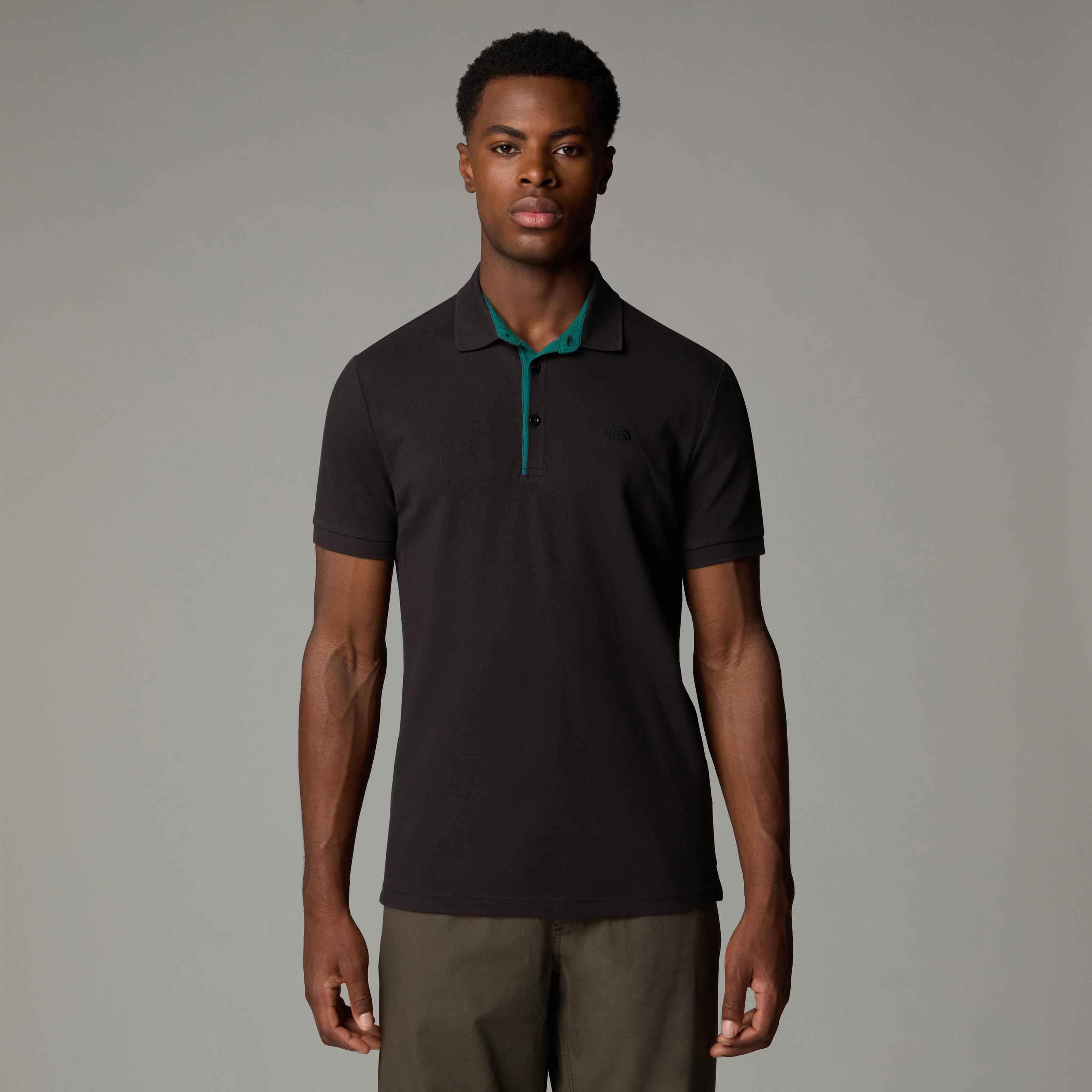 The North Face Premium Slim Erkek Polo Tişört Siyah