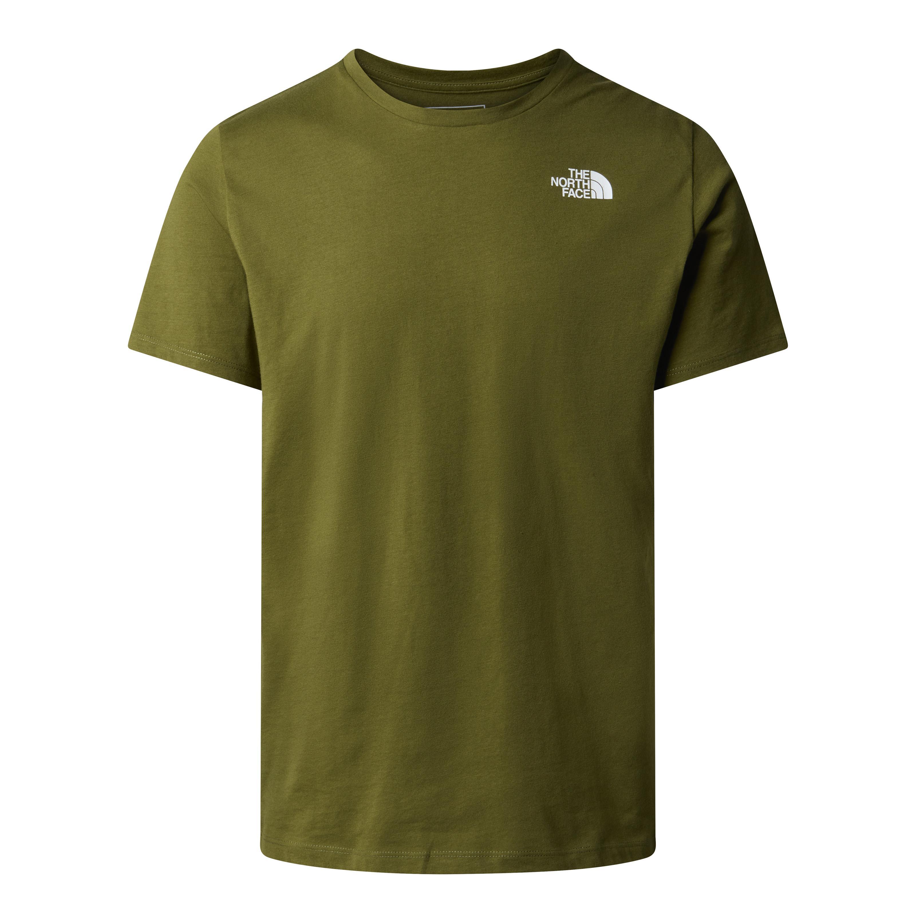 The North Face Foundation Mountain Lines Graphic Erkek Tişört Forest Olive