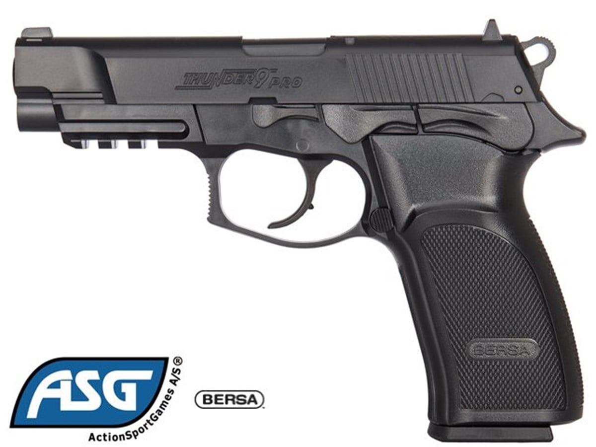 ASG Bersa Thunder 9 Pro Black Havalı Tabanca