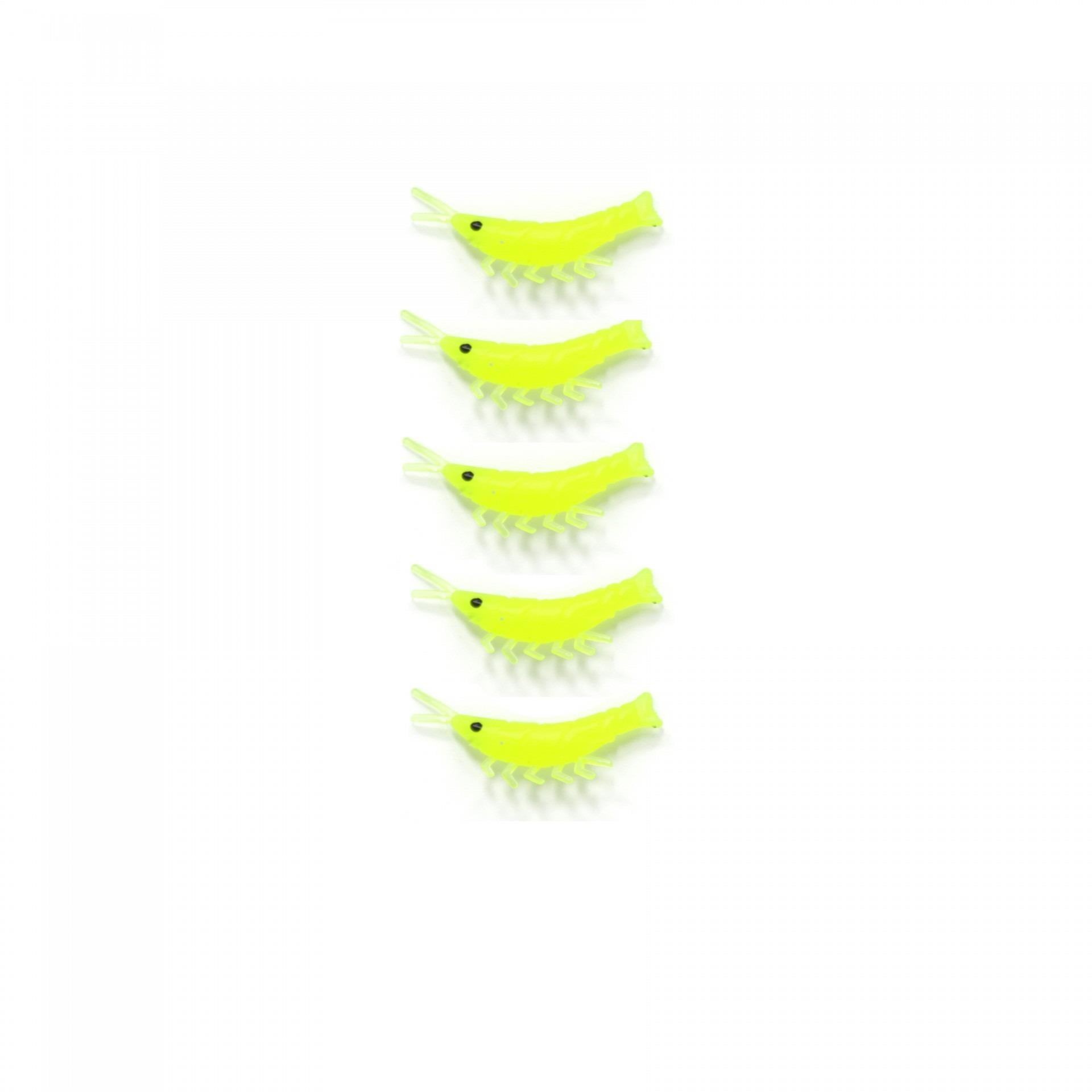 Captain 3051 Silikon Karides 3.5cm Suni Yem 5'li Paket