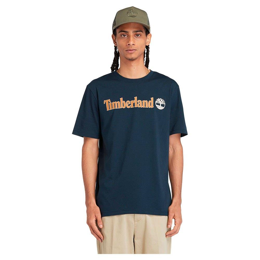 Timberland Kennebec River Linear Logo Erkek Tişört Lacivert