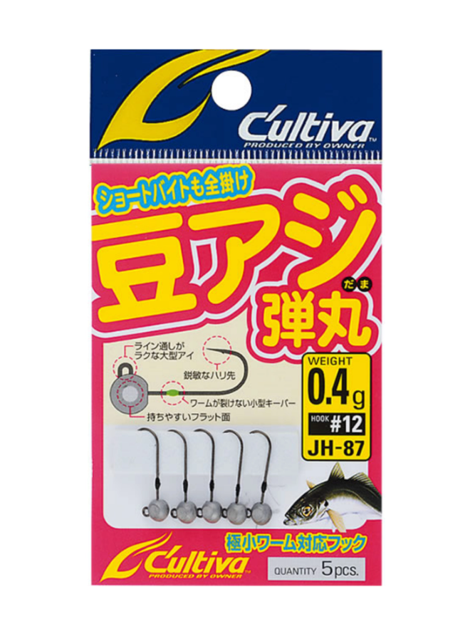 Cultiva JH-87 Mame Aji Dangan Jighead