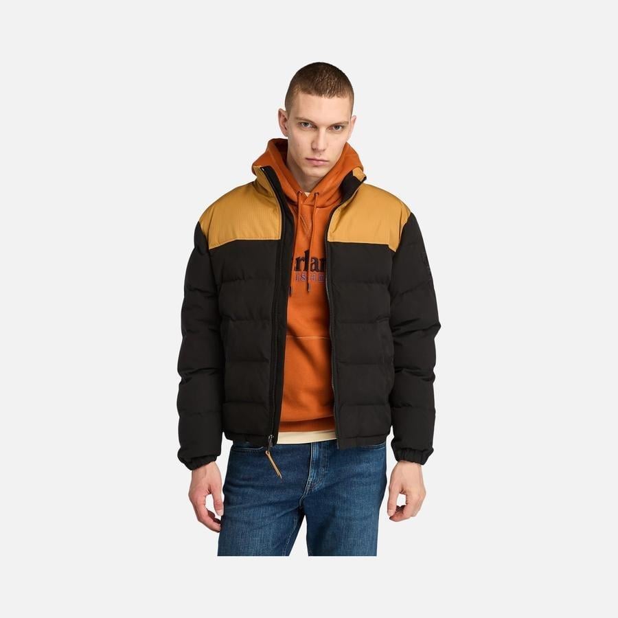 Timberland Welch Mountain Puffer Erkek Mont Wheat Black