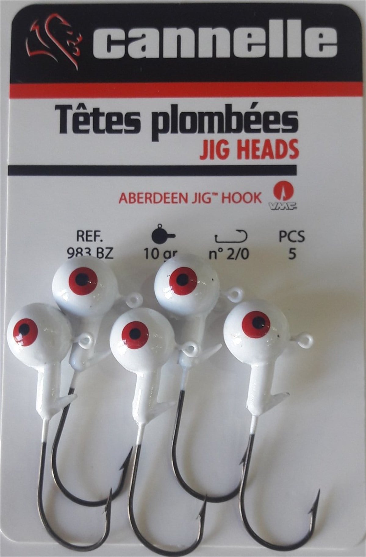 Cannelle 983Bz Jig Head 2/0 10gr 