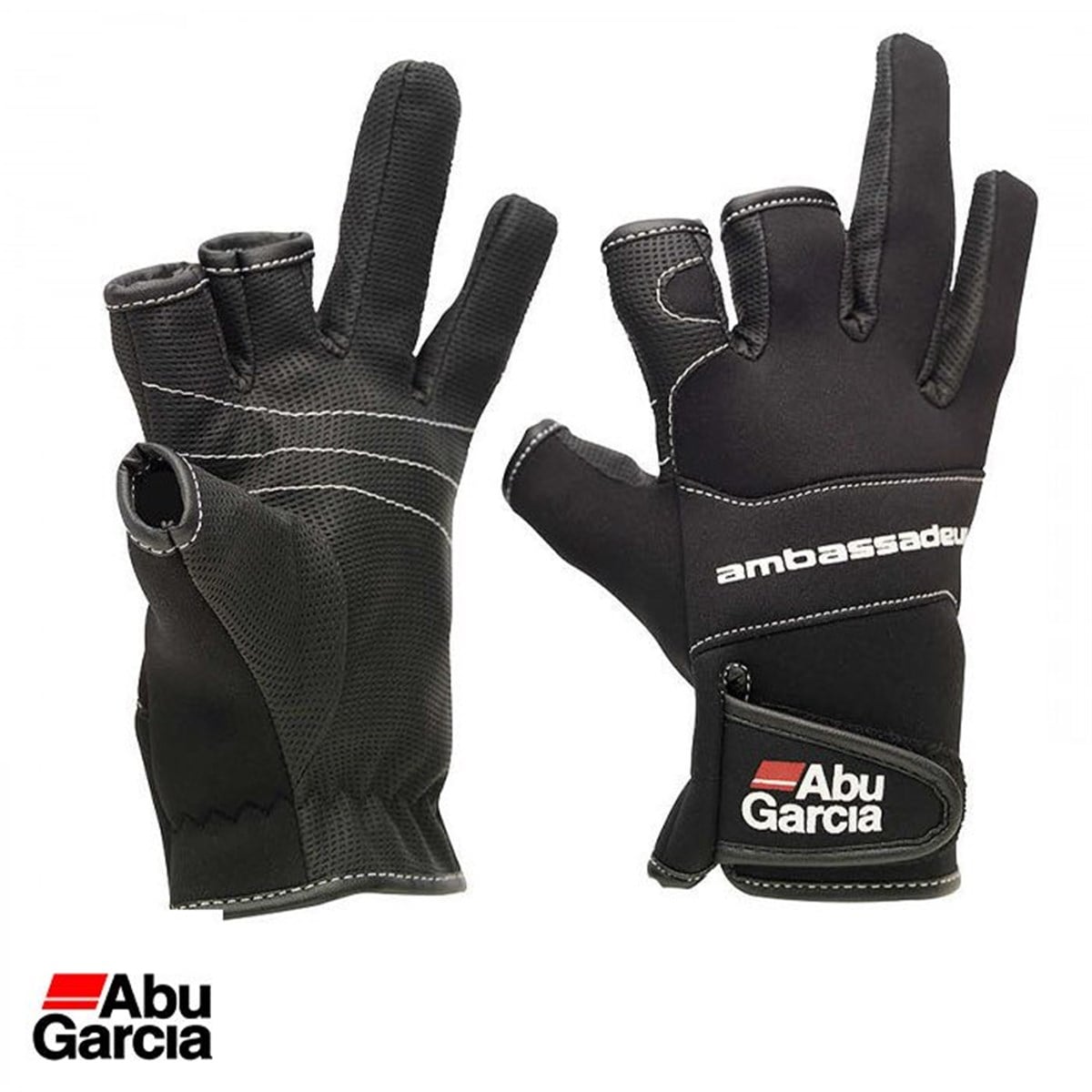 D. ABU GARCIA Neoprene Balıkçı Eldiveni Large beden