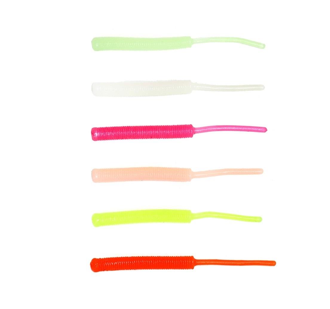 Captain 3520 Mini Worm Floating 5 cm Aromalı LRF Silikon Yem 10'lu