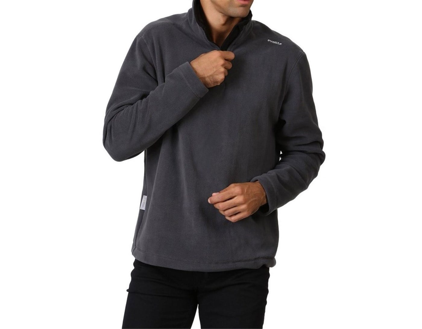 Evolite Fuga Bay Mikro Polar Sweater Gri