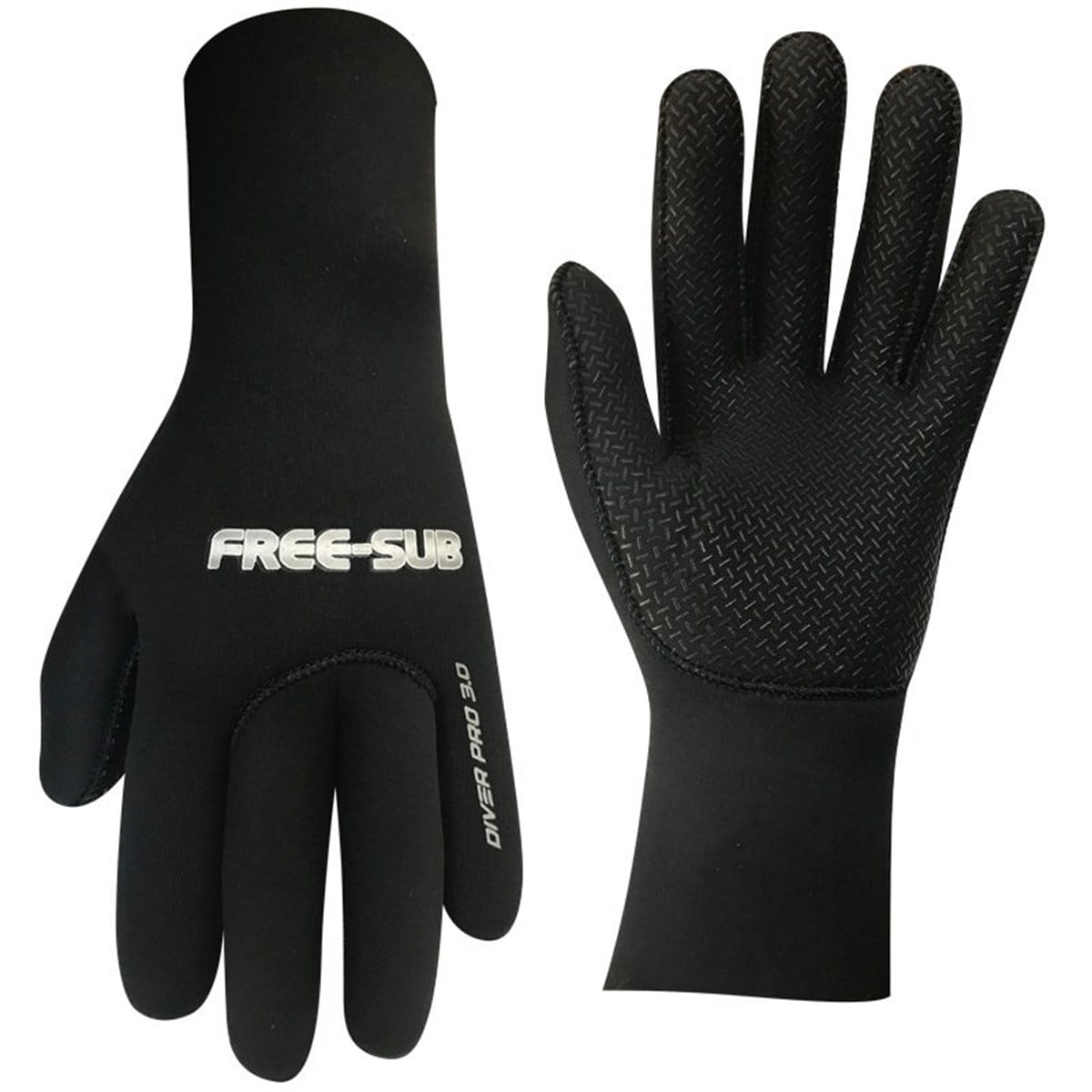 Free-Sub Diver Pro 3mm Black Neopren Eldiven