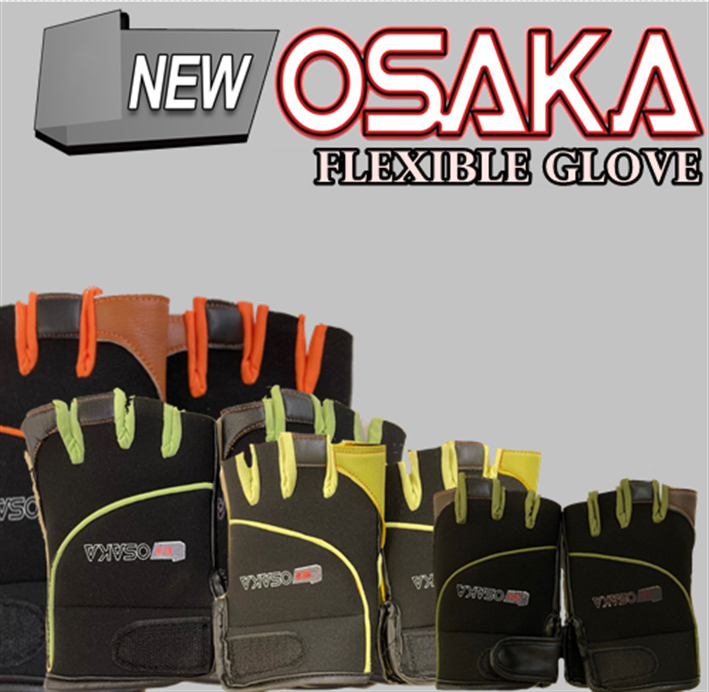 New Osaka (Flexible Glove) Esnek Balıkçı Eldiveni