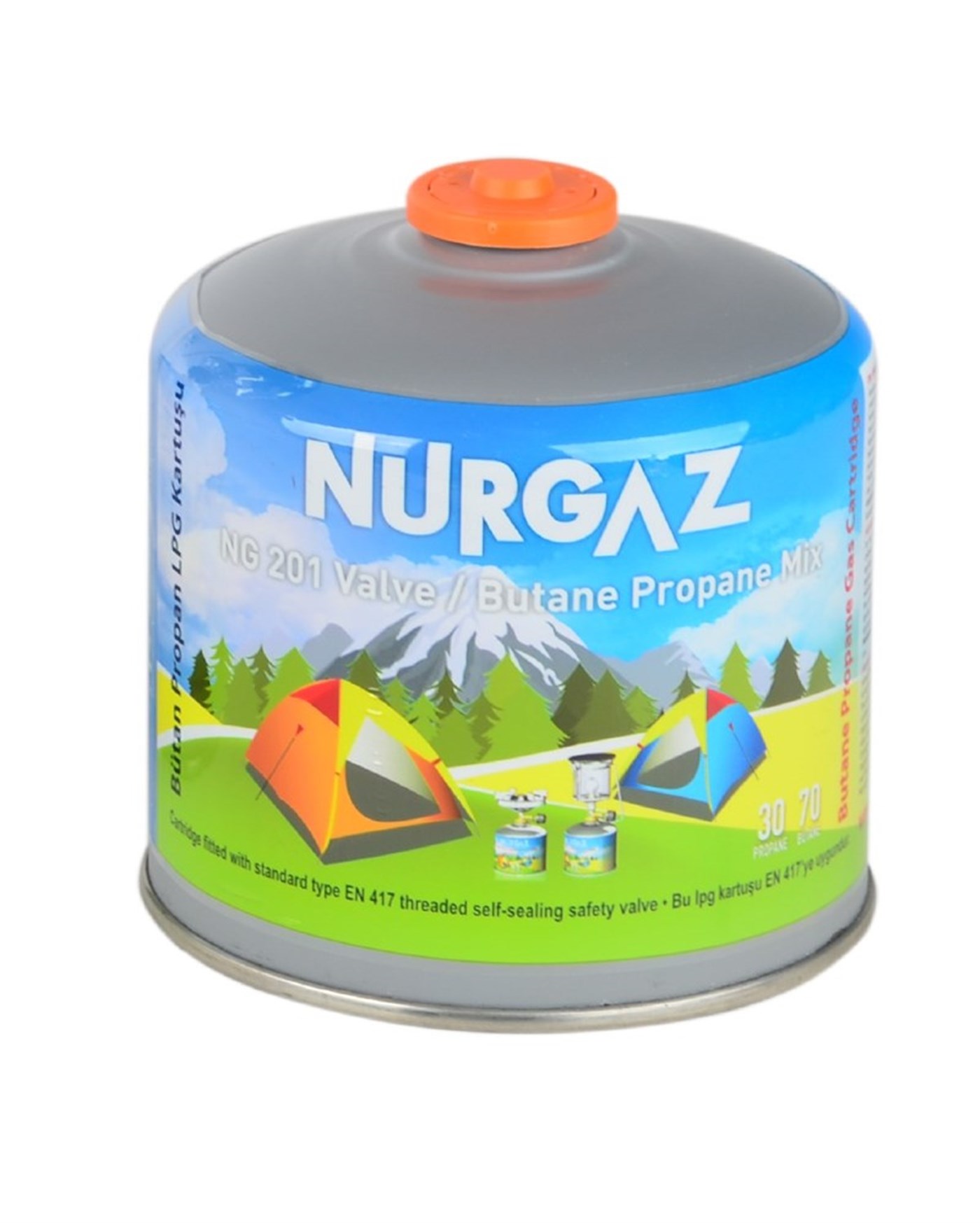 Nurgaz 450 gr Vidalı Kartuş
