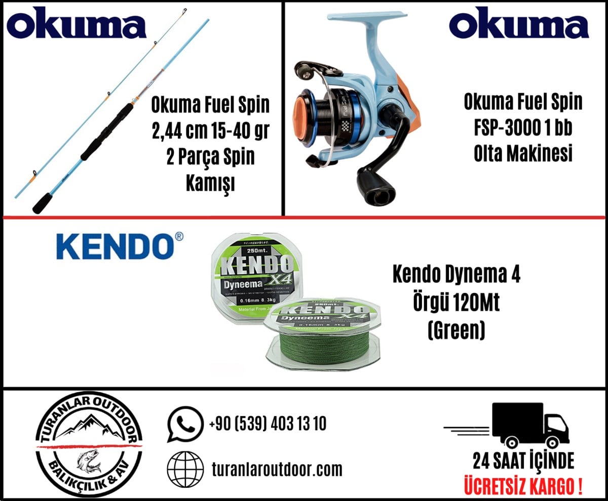 Okuma Fuel Spin Set