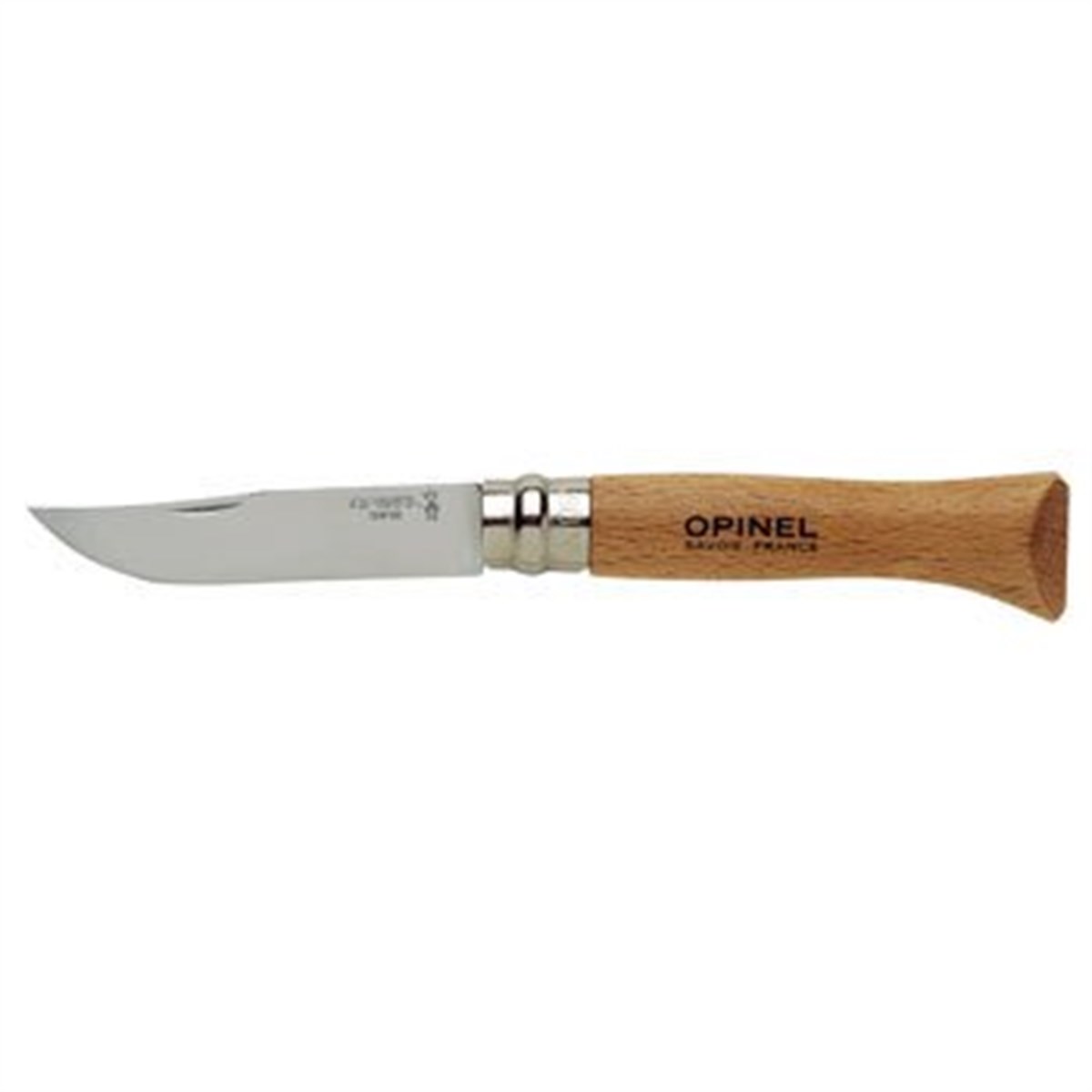 Opinel İnox Kayın Saplı No:6 Çakı