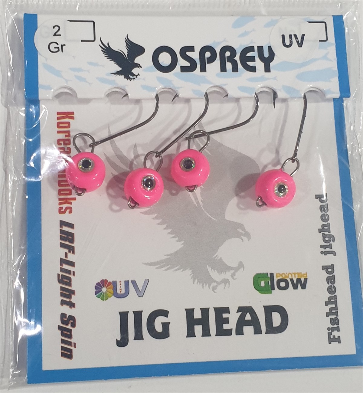 Osprey Hareketli Pembe Jig Head