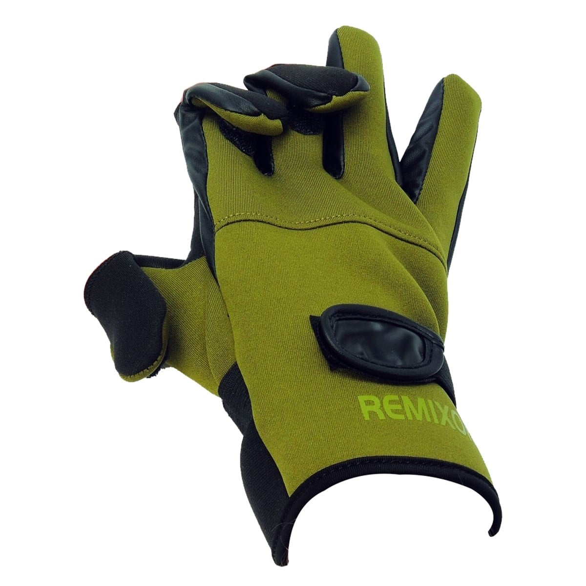 Remixon Neopren Yeşil Eldiven - L Beden