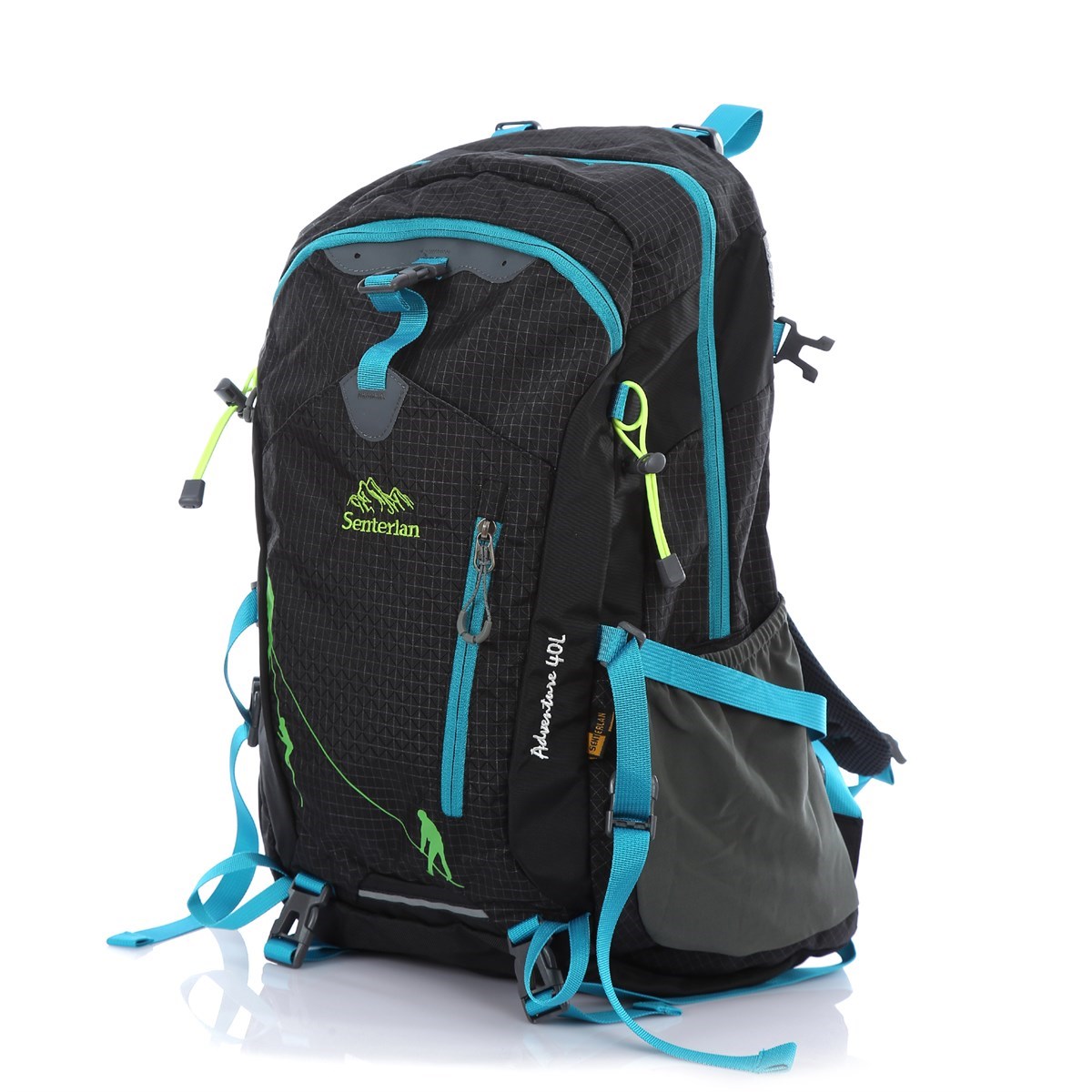 Senterlan Adventure 40L Siyah Sırt Çantası