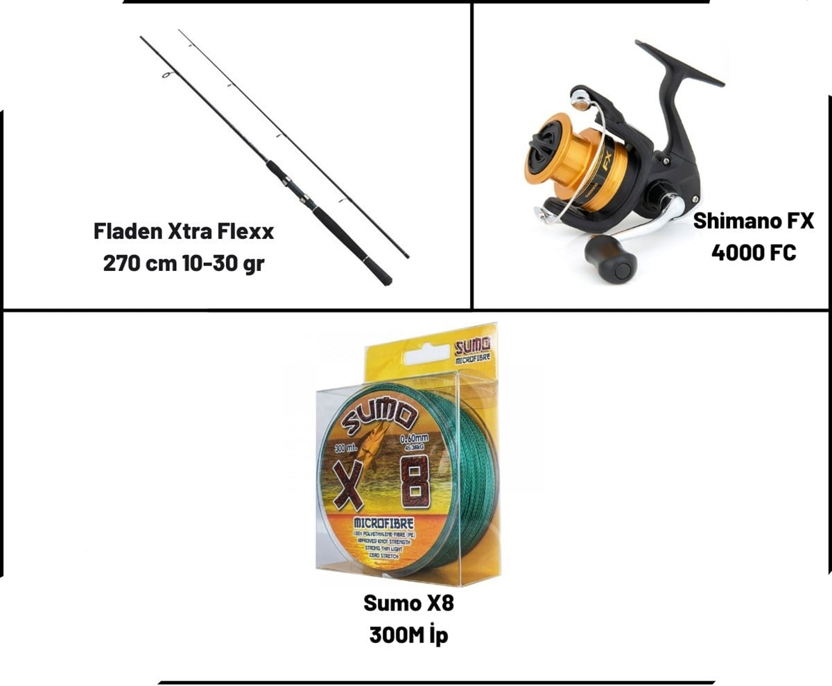 SHIMANO-FLADEN Spin Set 30