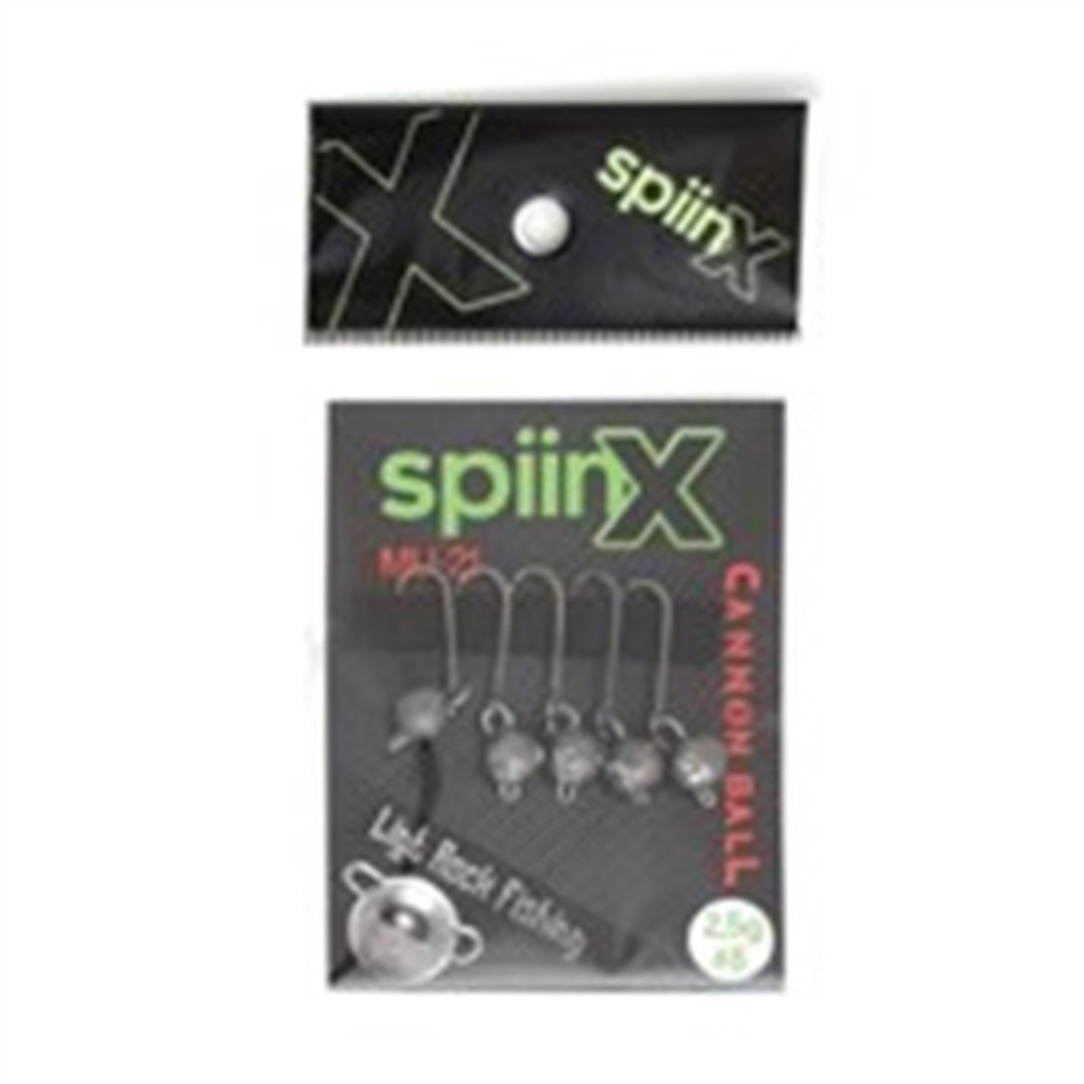 SpiinX Cannon Ball Jig Head Ham Boyasız