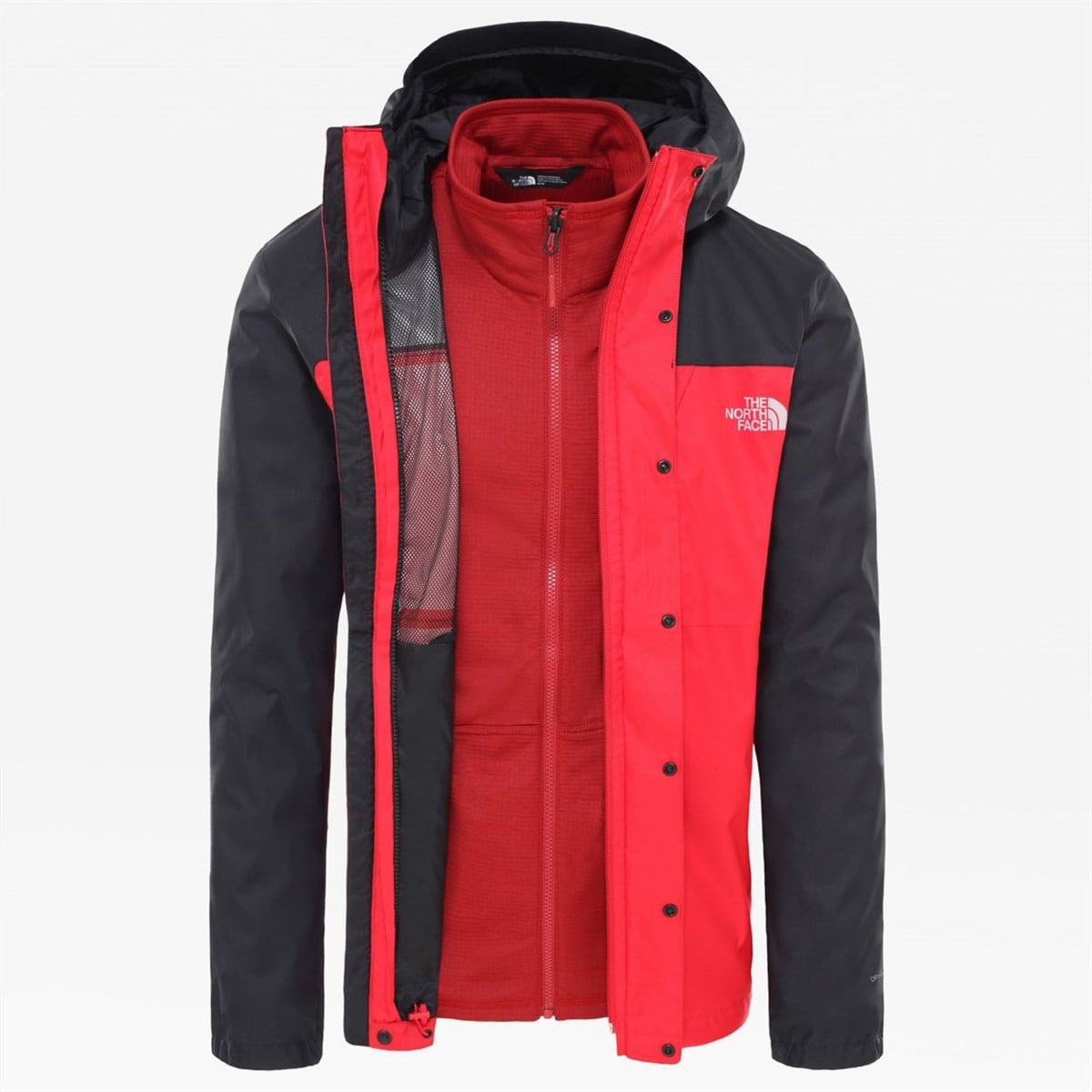 The North Face Erkek Quest Triclimate Kırmızı Mont