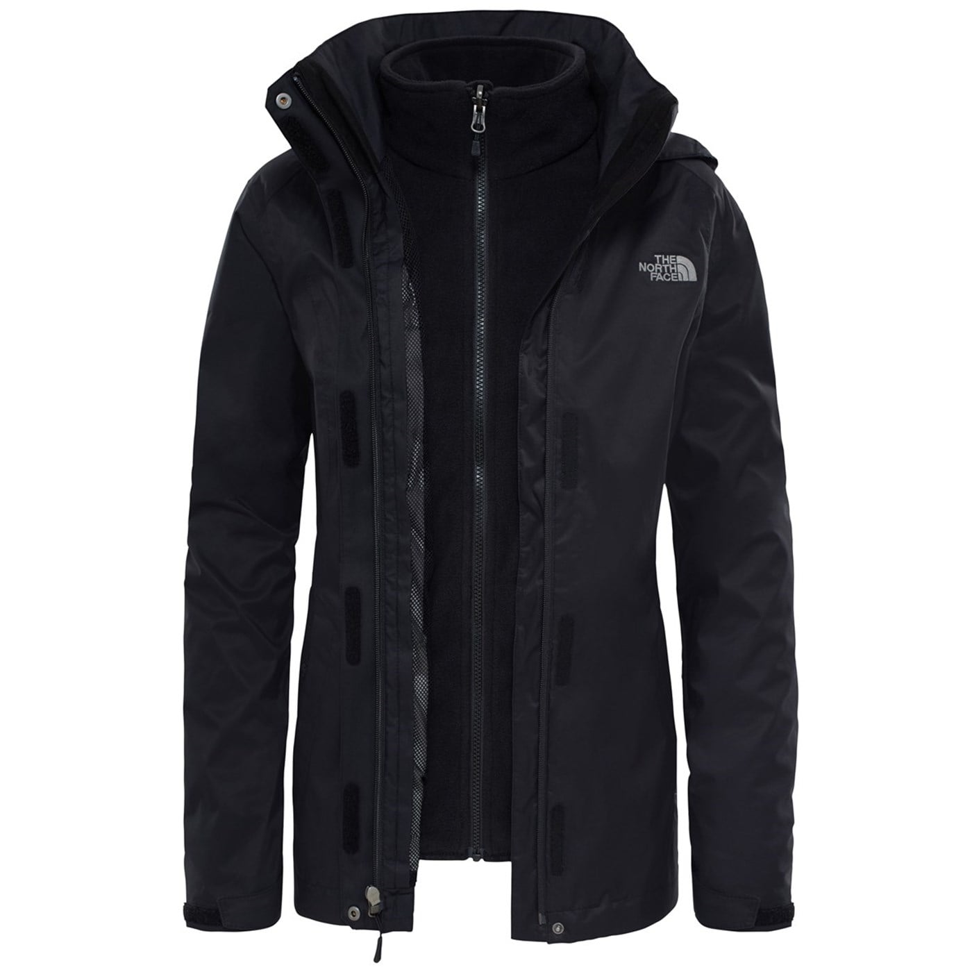 The North Face Evolve II Triclimate Kadın Mont Siyah