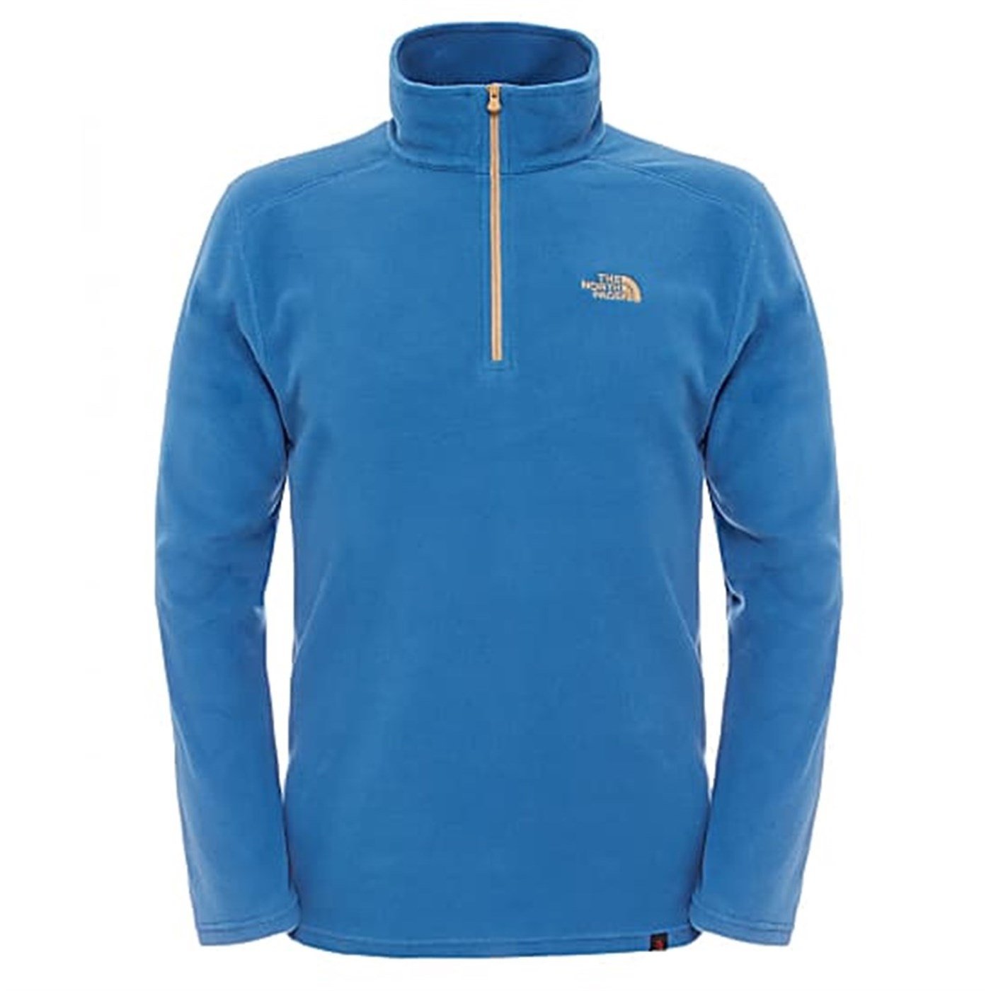 The North Face Glacier 100 1/4 ZIP Dish Blue Erkek Polar